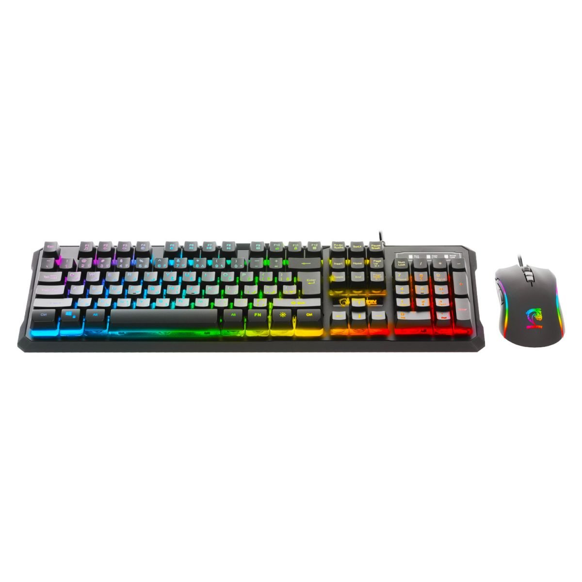 کیبورد و ماوس GKM605 RGB