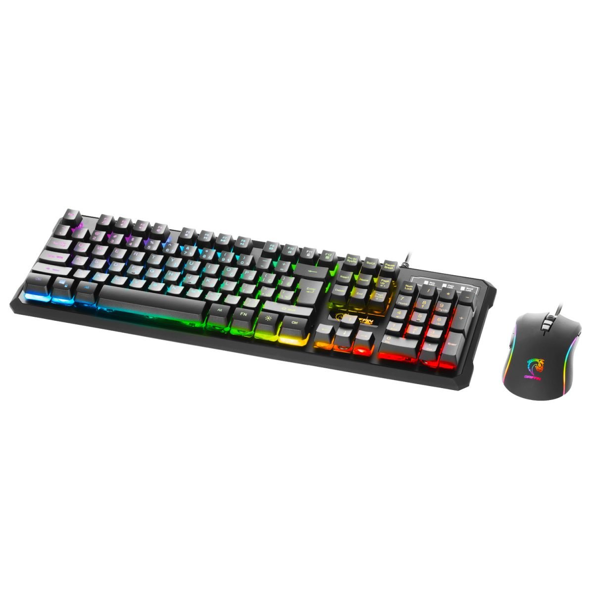 کیبورد و ماوس GKM605 RGB