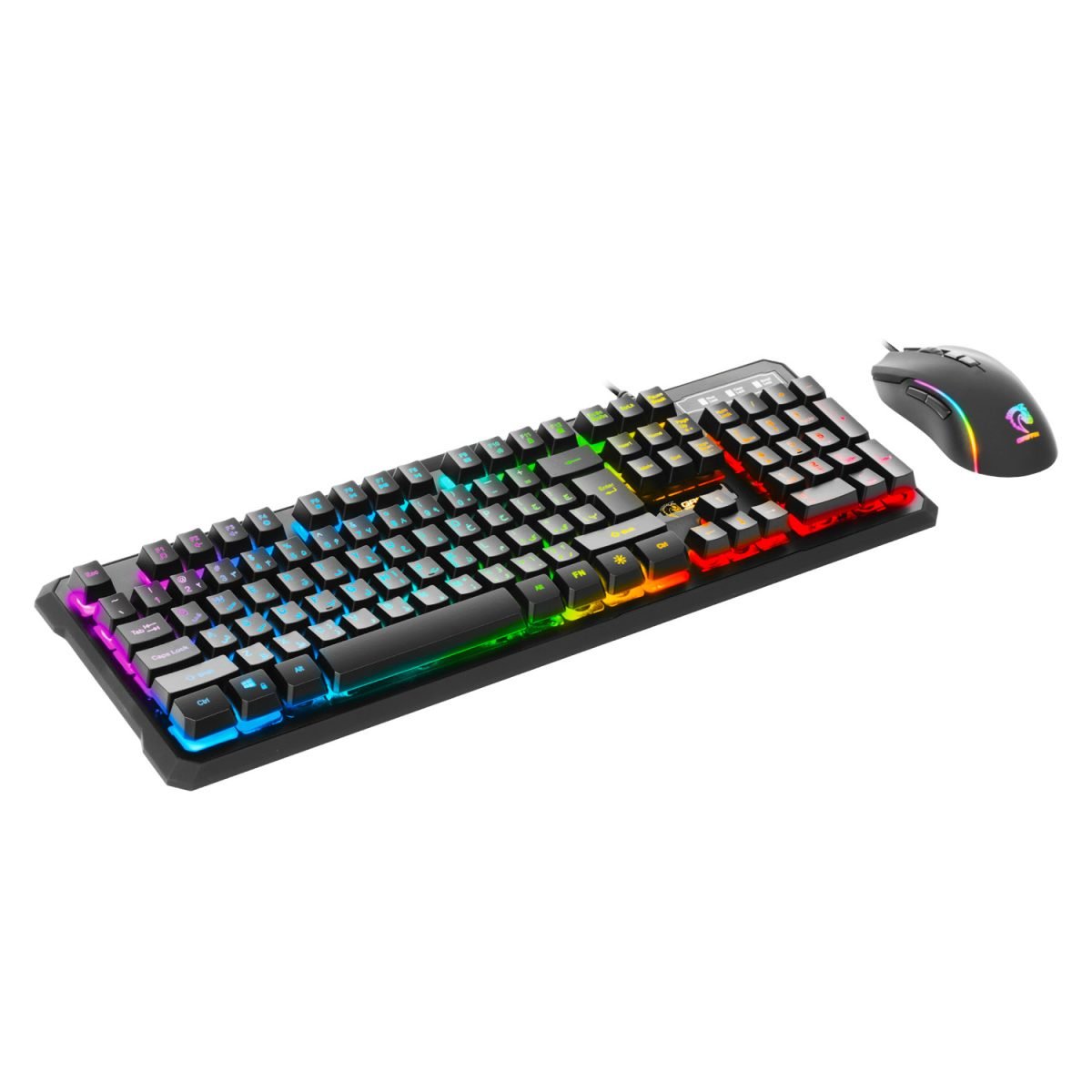 کیبورد و ماوس GKM605 RGB