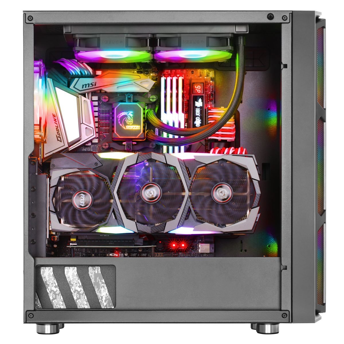 کیس کامپیوتر مدل گیمینگ GRIFFIN G6