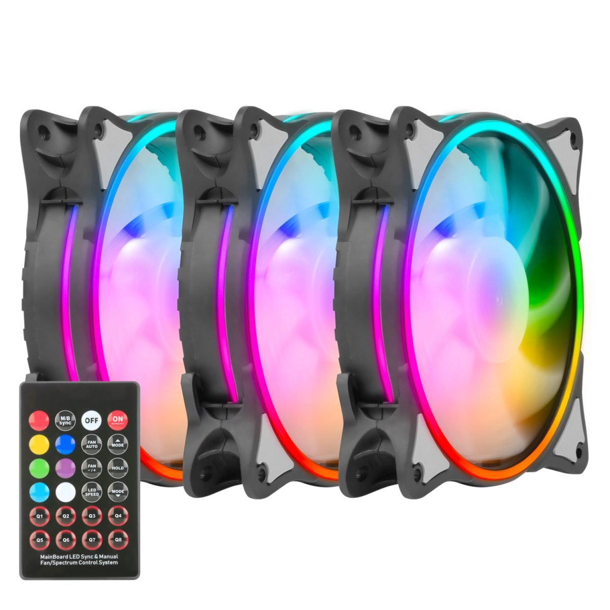 فن کیس HURACAN FAN GFK120M-ARGB (Fan Kit)