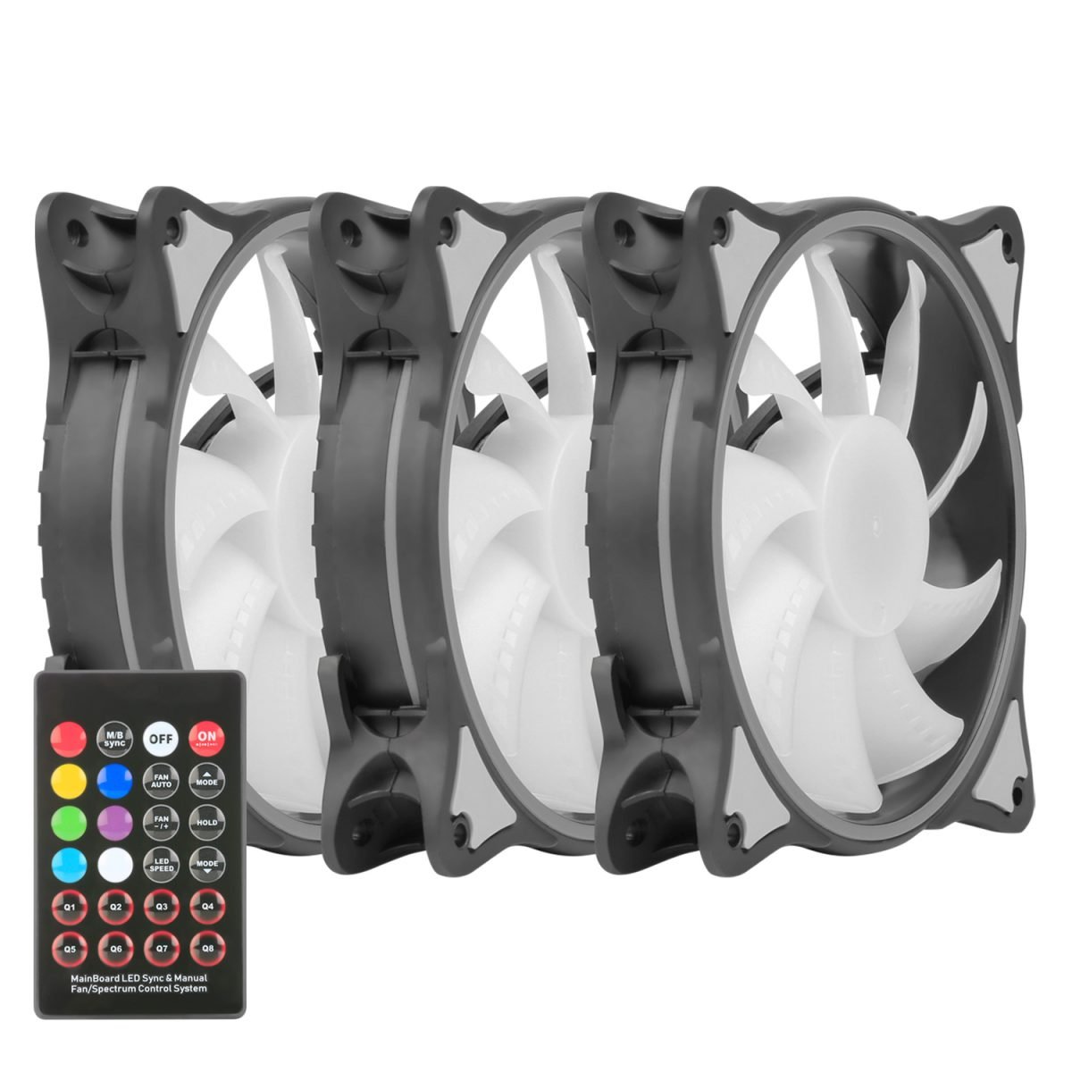فن کیس HURACAN FAN GFK120M-ARGB (Fan Kit)