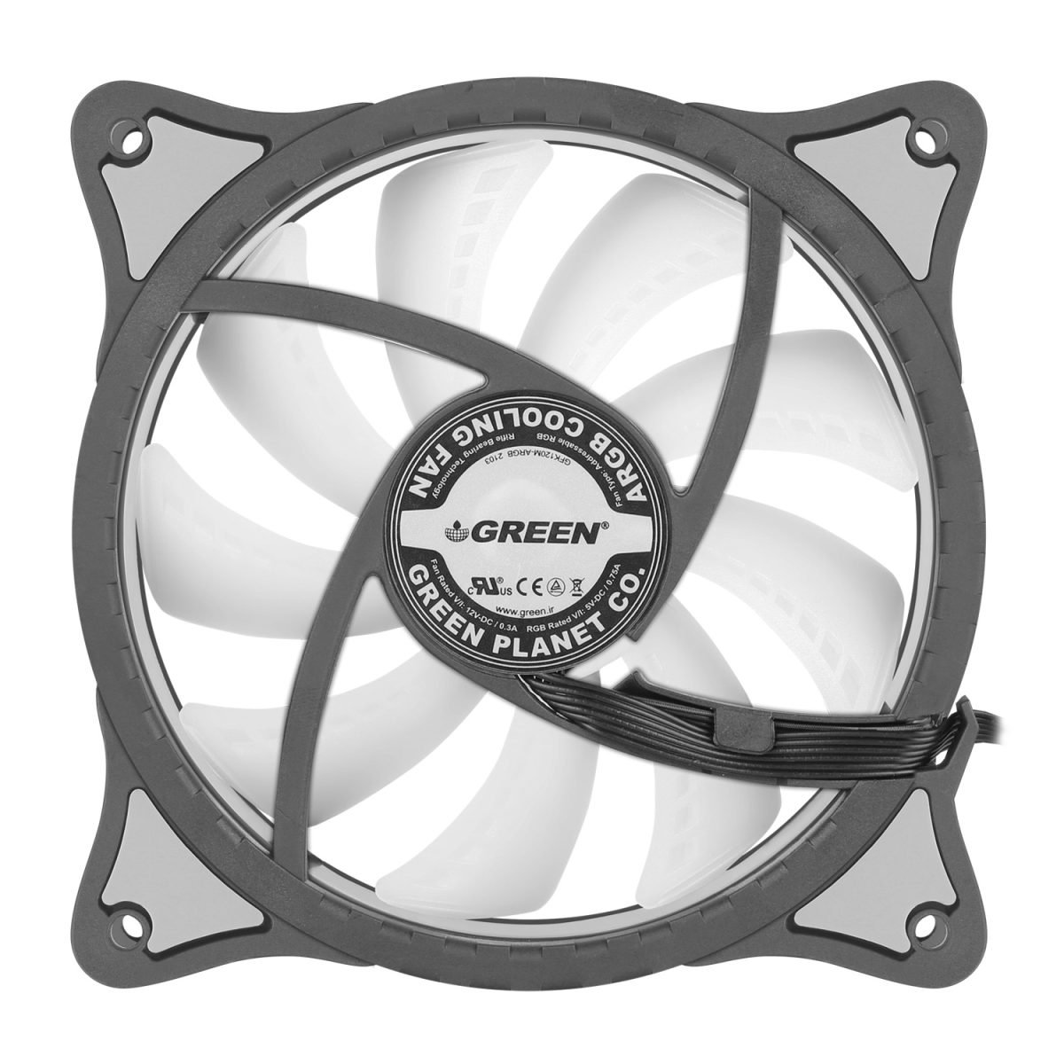 فن کیس HURACAN FAN GFK120M-ARGB (Fan Kit)