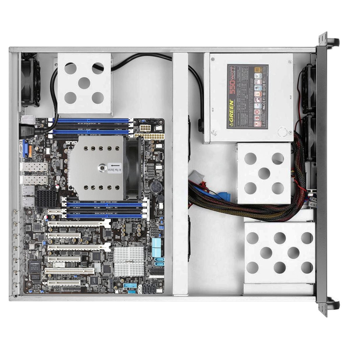 کیس کامپیوتر مدل G535-2U Rackmount