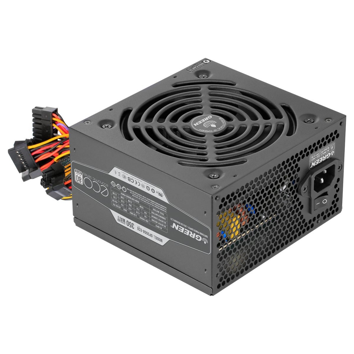 منبع تغذیه کیس مدل GP350A-ECO Rev3.1