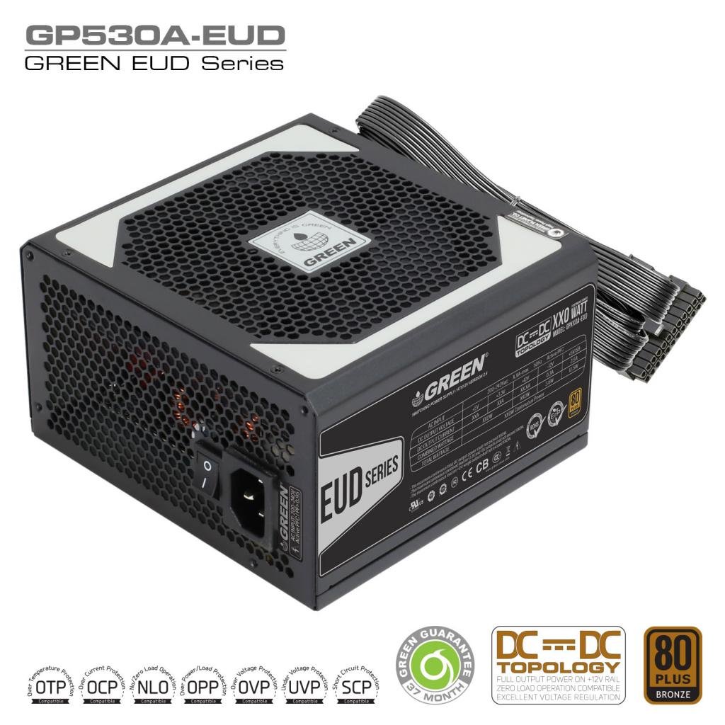 منبع تعذیه کیس مدل GP530A-EUD