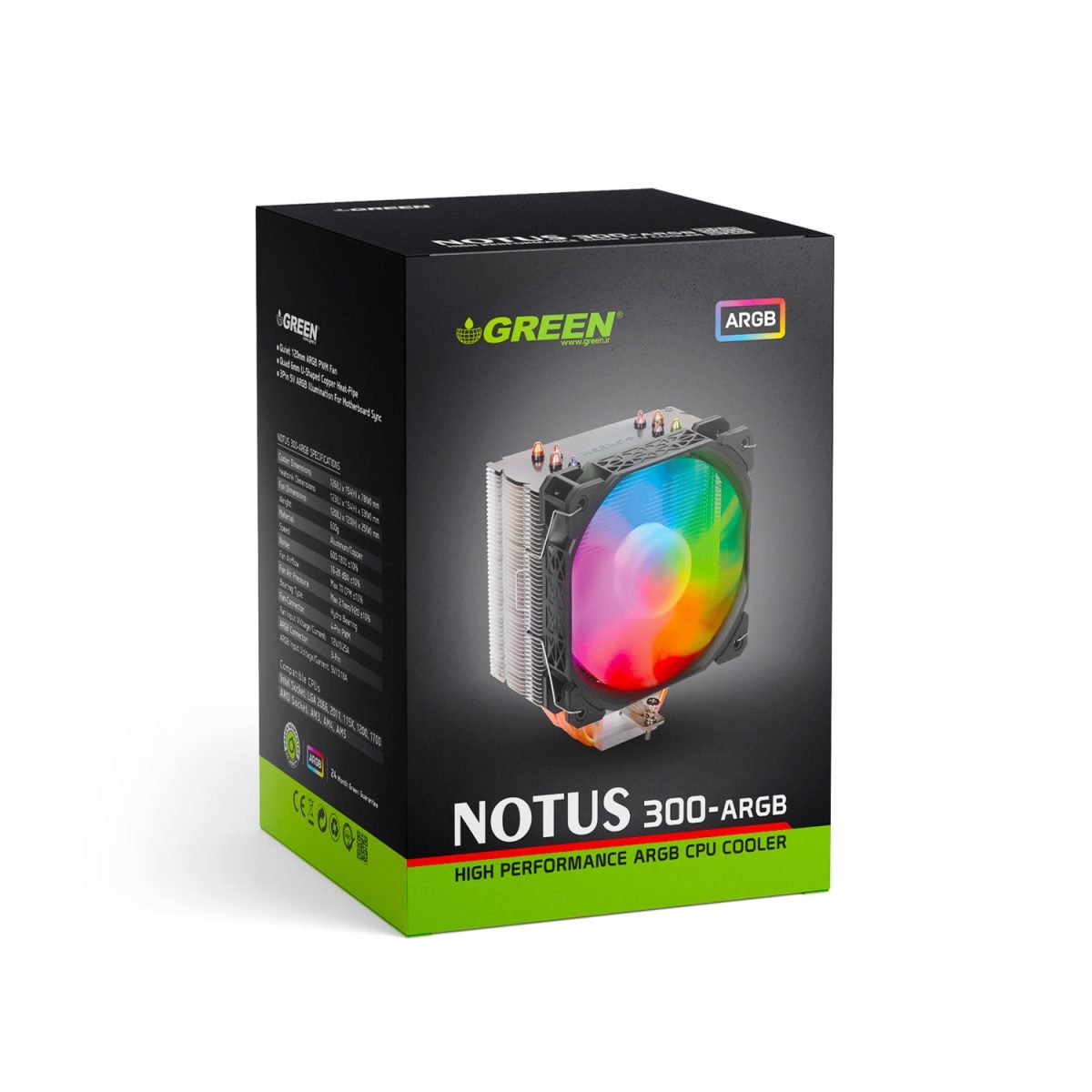 فن بادی مدل NOTUS 300-ARGB
