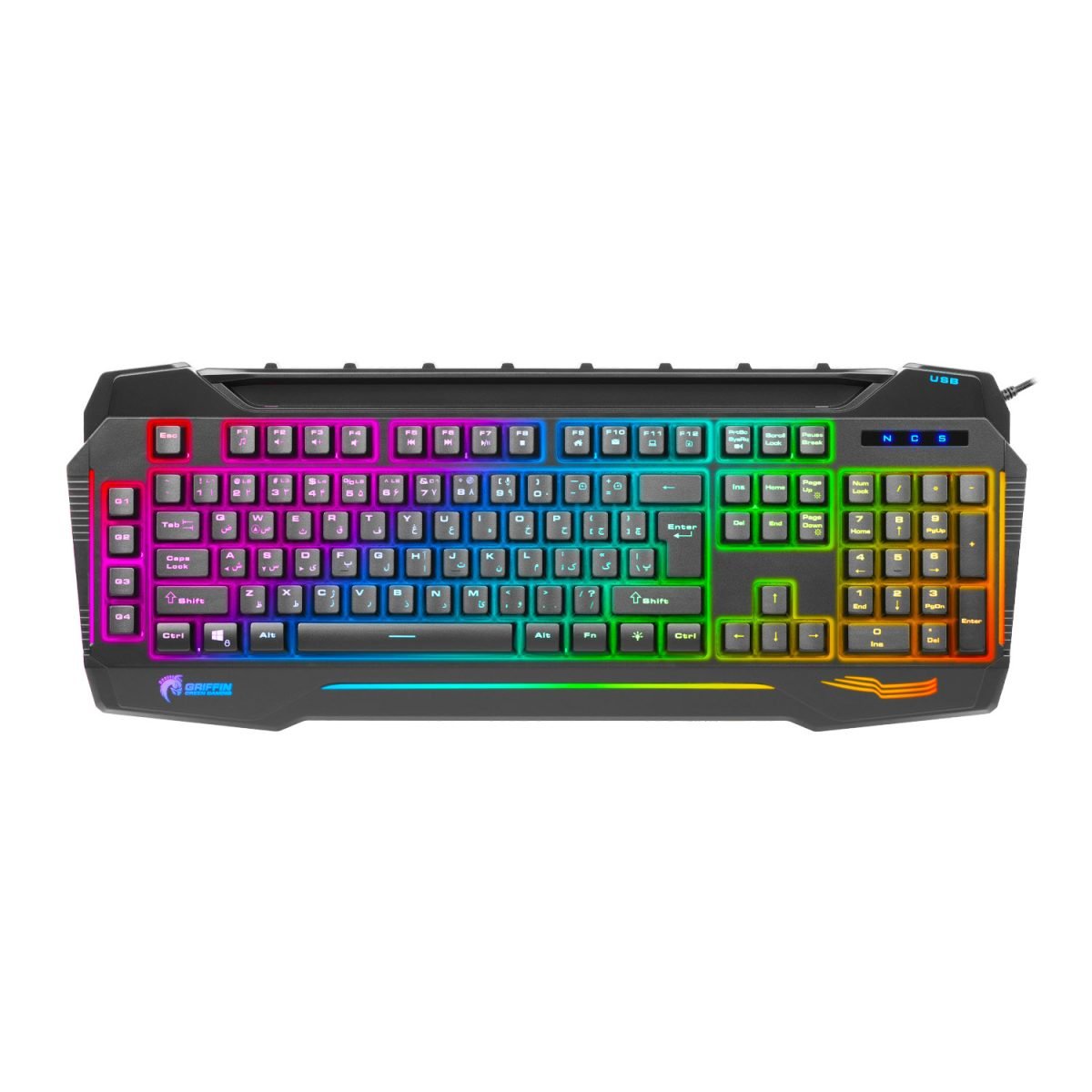 کیبورد مدل GK702-RGB