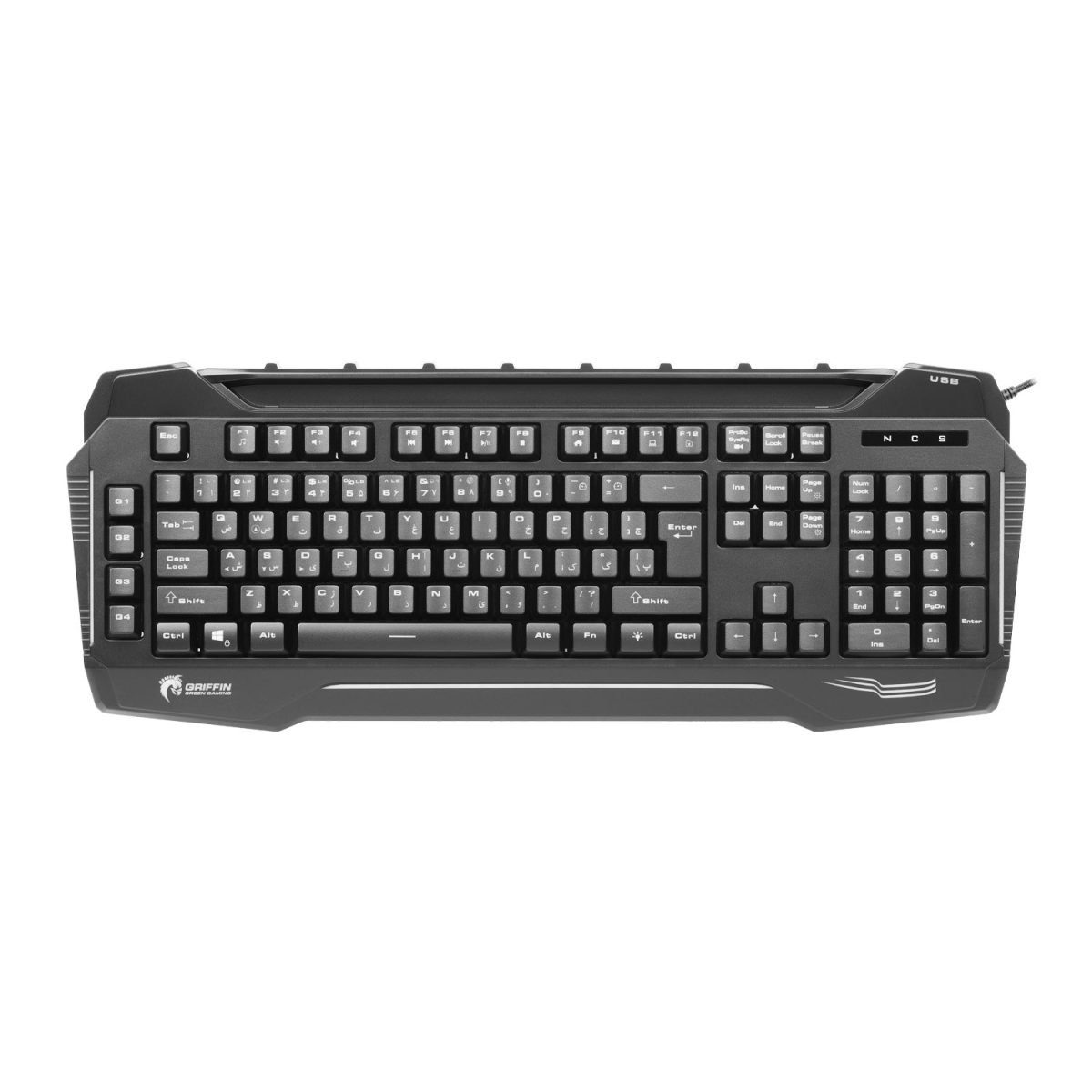 کیبورد مدل GK702-RGB