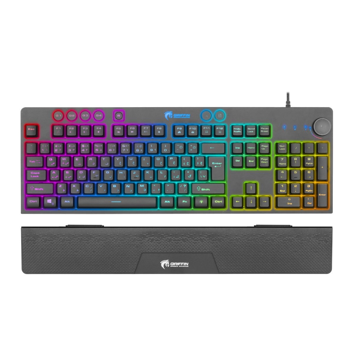 کیبورد مدل GK703-RGB