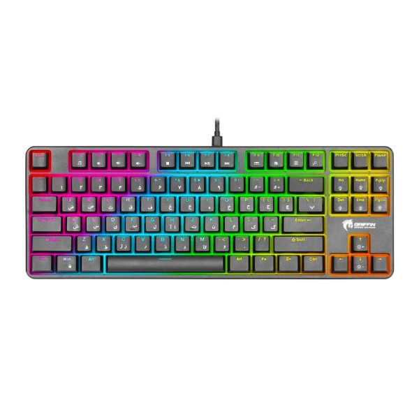 کیبورد مدل GK801-RGB