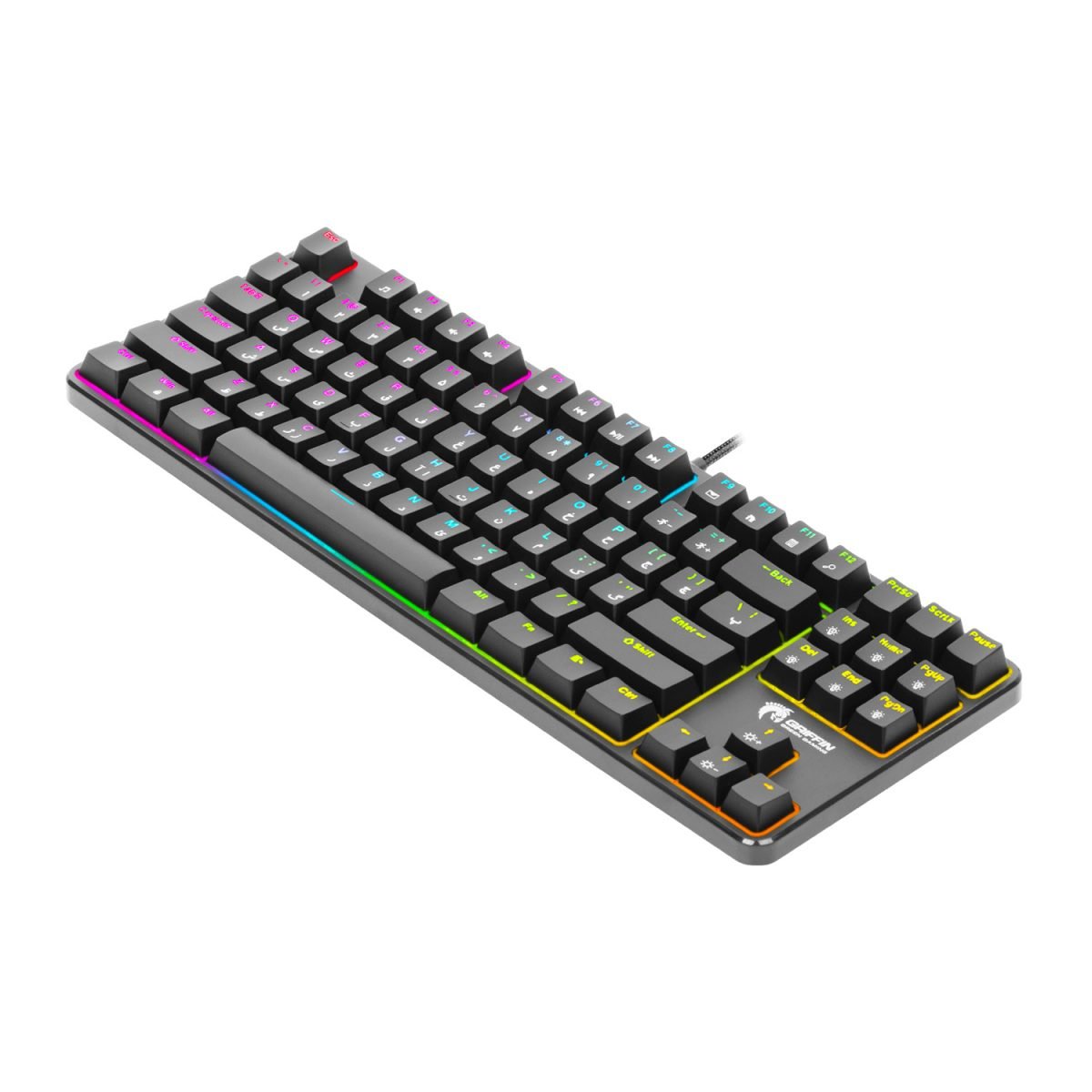 کیبورد مدل GK801-RGB