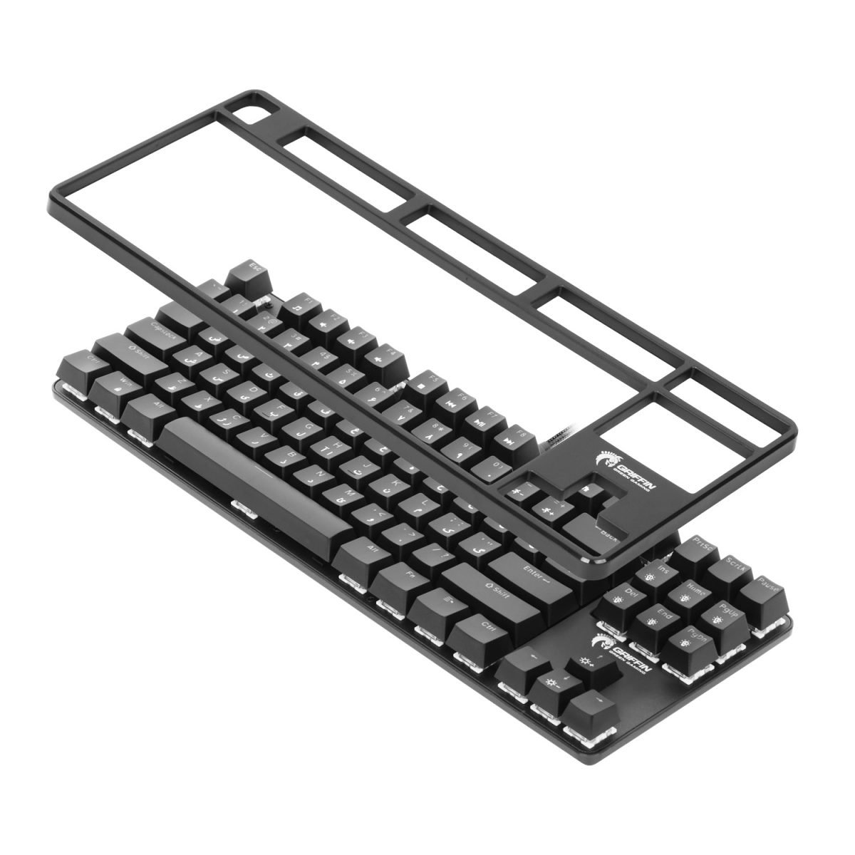کیبورد مدل GK801-RGB