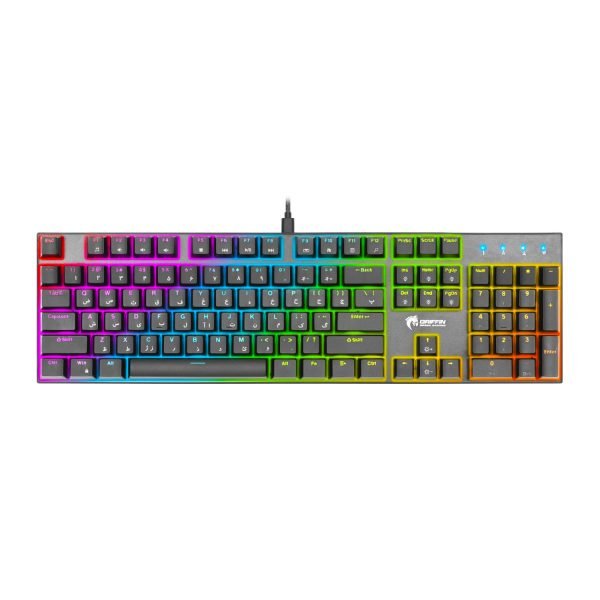 کیبورد مدل GK802-RGB