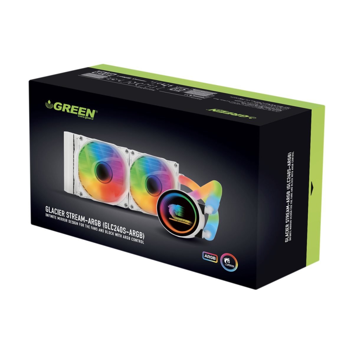 فن آبی مدل GLACIER 240 STREAM-ARGB