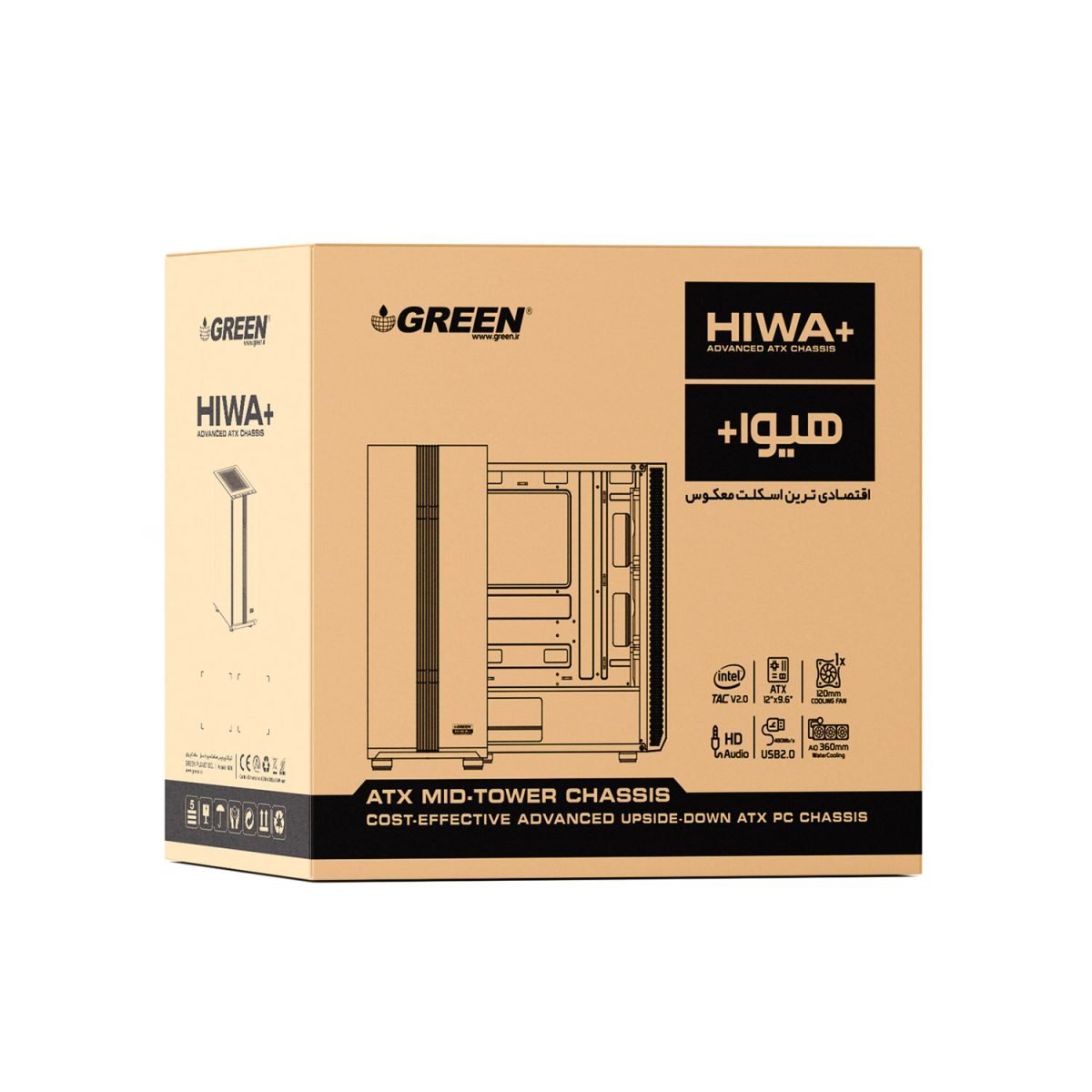 کیس کامپیوتر مدل HIWA Plus